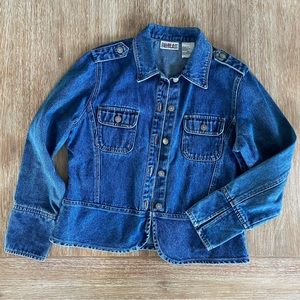 Vintage 80s Bill Blass Women’s Denim Jacket
